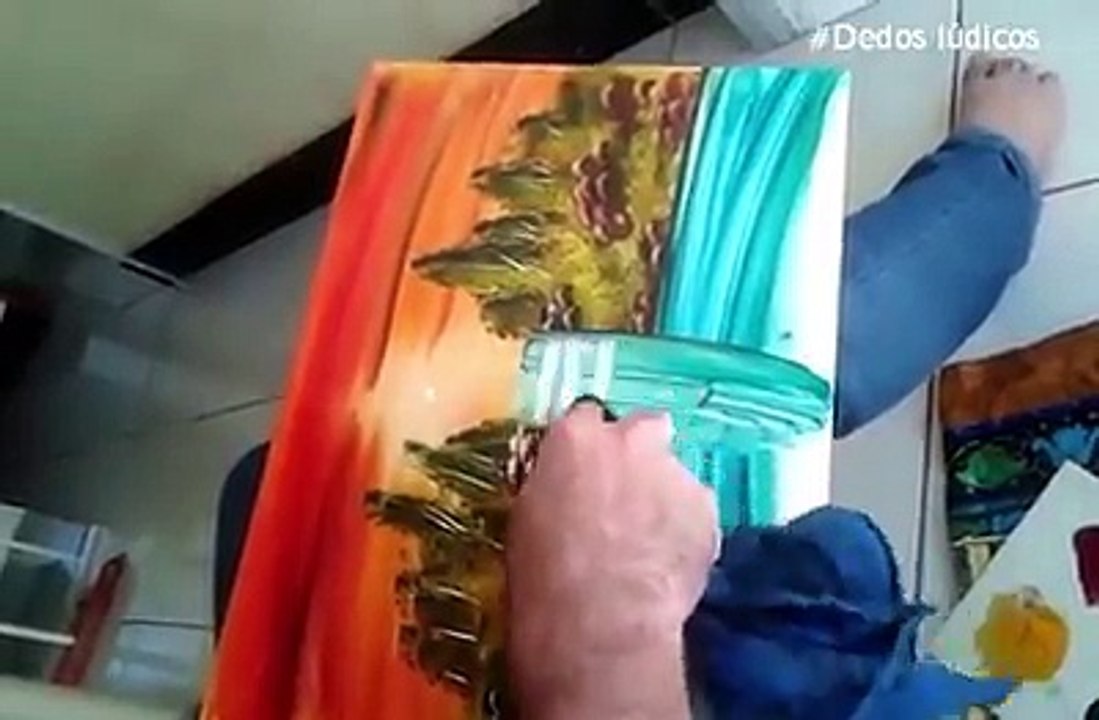 Painting without brush