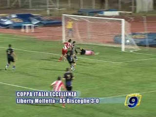 COPPA ITALIA ECCELLENZA. Liberty Molfetta - AS Bisceglie 3-0