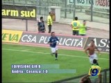 ANDRIA BAT - COSENZA 1-0  [5^ Giornata Prima Divisione gir.B 2009/2010]