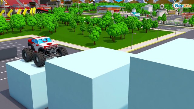 Learn Colors with Small Car for Children - Cars for Kids & Learn Numbers for Kids Nursery Rhymes