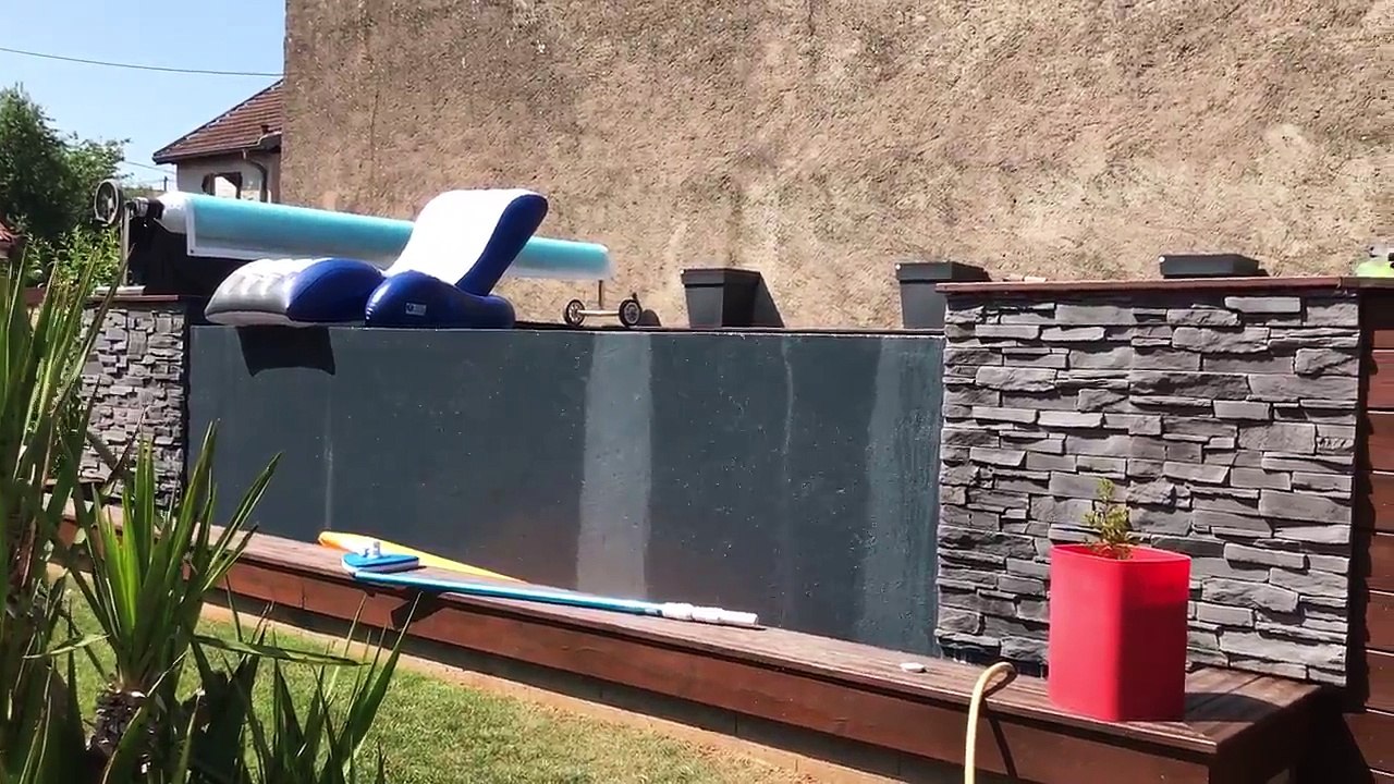 PISCINE À DÉBORDEMENT - FABRICATION MAISON