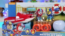 PAW PATROL Chase and Marshall Use Their Rescue Jet Skis to Save Disney Finding Dory Friends!-oeF6I9vkkKg