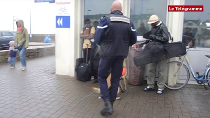 Quiberon (56). Opération anti-drogue à la gare maritime