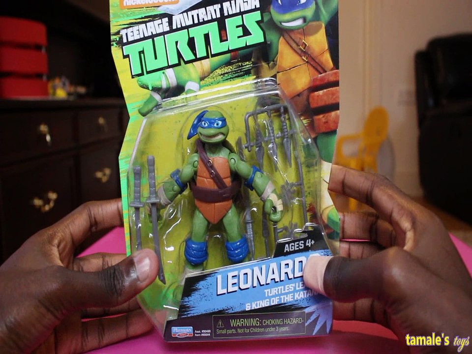 NICKELODEON TEENAGE MUTANT NINJA TURTLES LEONARDO TURTLES LEADER FIGURE UNBOXING Toys BABY Videos
