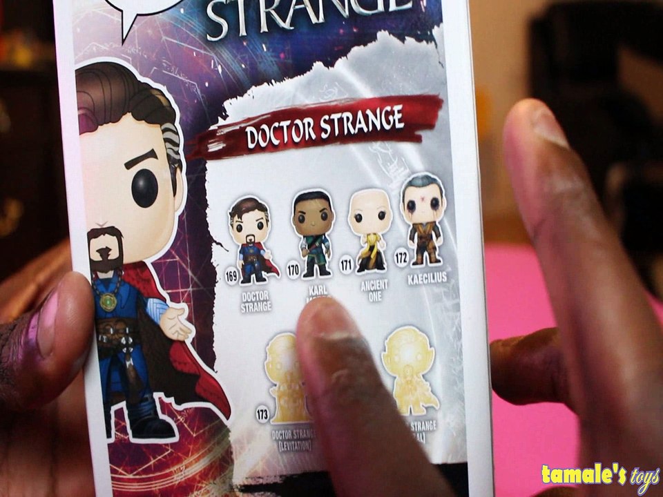 MARVEL DOCTOR STRANGE VINLY BOBBLE HEAD FIGURE UNBOXING POP 3 + YEARS DISNEY PIXAR COMICS, Toys BABY Videos