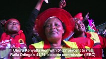 Kenya: Celebrations and riots erupt as Kenyatta wins vote