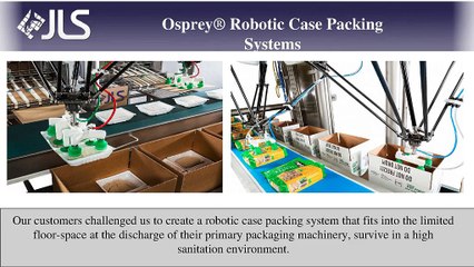 Robotic Case Packing Systems | JLS Automation