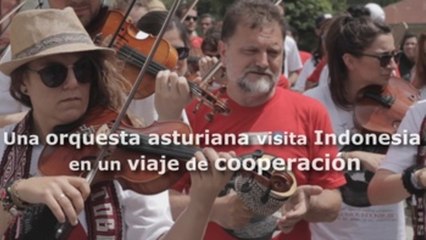 Una orquesta asturiana visita Indonesia en un viaje de cooperación