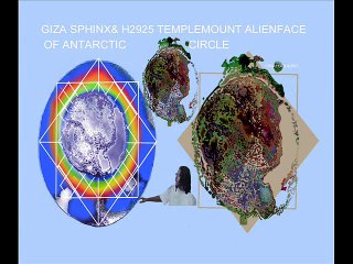 GIZASPHINX & ALIENS FACE OF THE ANT ARCTIC CIRCLE PYRAMIDS-123NEW
