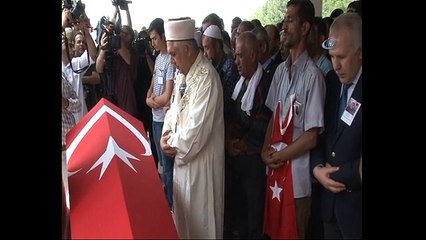 Maçka şehidimizin kızından babasına hüzünlü veda