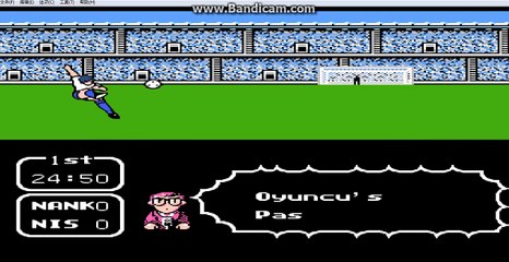 Captain Tsubasa 2 Shin [Super Striker] Maçtan kısa bir sahne