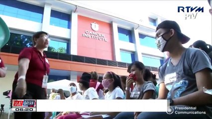 Pangulong Duterte, nangakong pagbubutihin pa ang sistemang medikal sa bansa