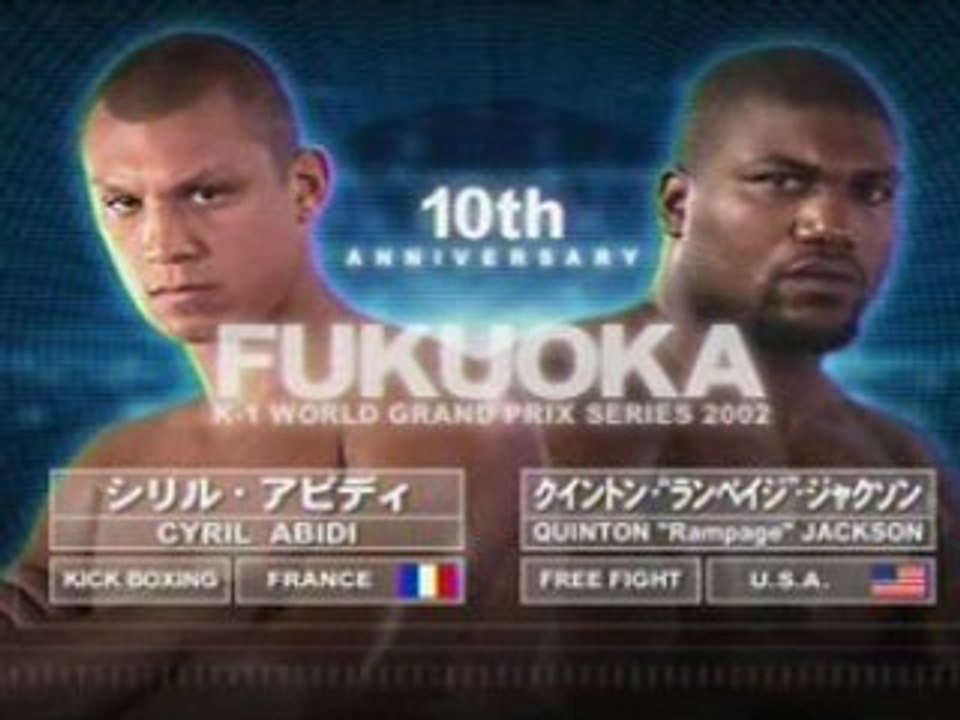 Quinton Jackson Vs Cyril Abidi 2002