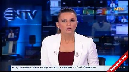 NTV spikeri Burcu Kaya'nın zor anları