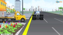 New Monster Truck Vs Color Truck Monster Trucks For Kids - Children Cartoon - 2D Kids Animation
