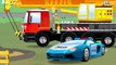 Мультики про машинки Гоночные машины на дороге в городе Монстр Трак и Полиция Мультфильмы для детей