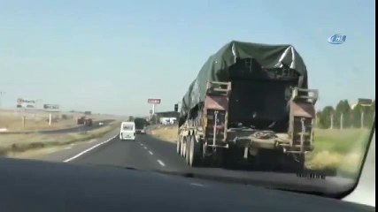 Suriye sınırına sevkiyat