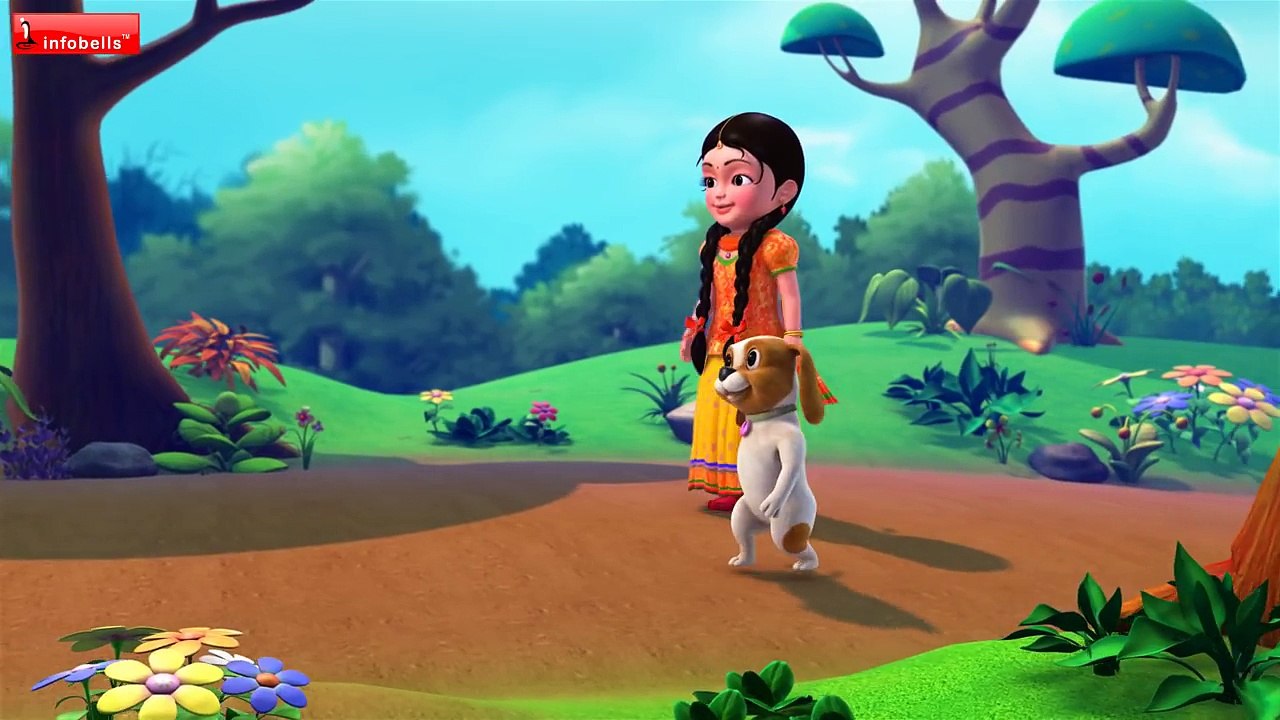 பச்சைக் கிளி | Tamil Rhymes for Children | Infobells