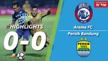 Highlight Liga 1 - Arema FC vs Persib Bandung (0-0)