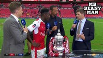 Arsenal 2 1 Chelsea Danny Welbeck & Alex Oxlade Chamberlain Post Match Interview FA Cup Fi