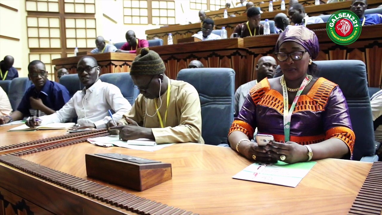 Assemblée générale fédération sénégalaise de football: Le ministre des sports Matar Bâ s'exprime