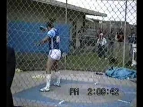 Athlé lancer disque 1988-1991