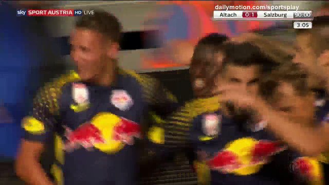 Hannes Wolf Goal HD - Altach 0 - 1 Salzburg - 12.08.2017 (Full Replay)