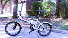 Electric Bike E-Bike FOR $500 - ANCHEER 20" Folding Bike - Unboxing Assembly and Test Ride - Ebay