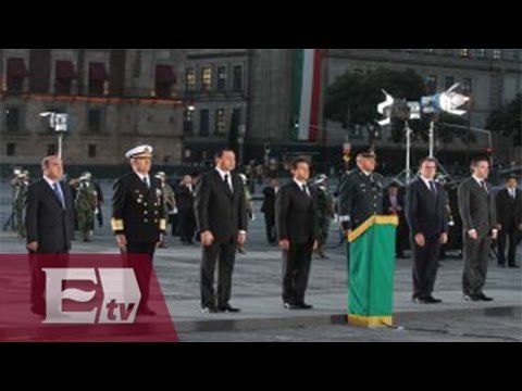 EPN conmemora en zócalo a víctimas del terremoto del '85 / Excélsior Informa
