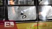 Mueren dos presuntos asaltantes al interior de un camión RTP en Santa María la Ribera