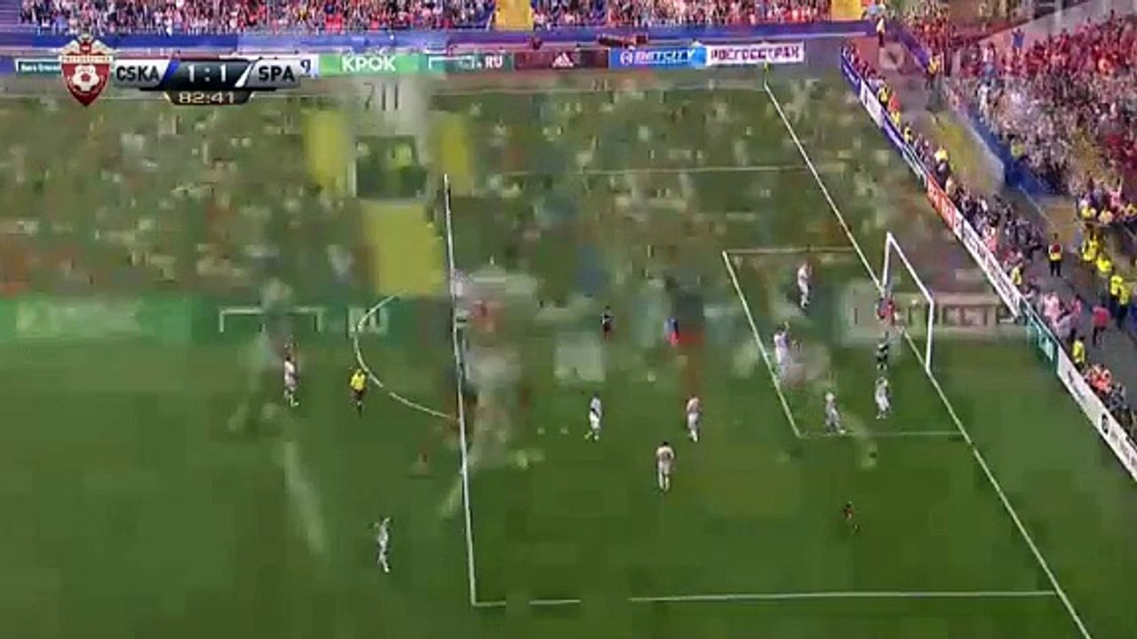 Schennikov G. Goal HD - CSKA Moscow 1-1 Spartak Moscow 12.08.2017