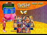 Street Fighter Alpha 2 Gold [PS1] play as Original Costume Chun Li