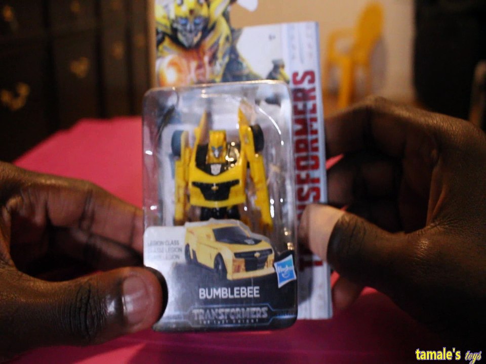 TRANSFORMERS THE LAST KNIGHT UNBOXING BUMBLEBEE 6+ YRS HASBRO LEGION CLASS YELLOW CAR Toys BABY Videos
