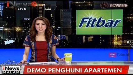 Puluhan Penghuni Green Pramuka City Unjuk Rasa di Loby Apartemen