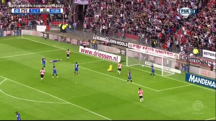Gaston Pereiro Goal HD - PSV 2 - 1 AZ Alkmaar - 12.08.2017 (Full Replay)