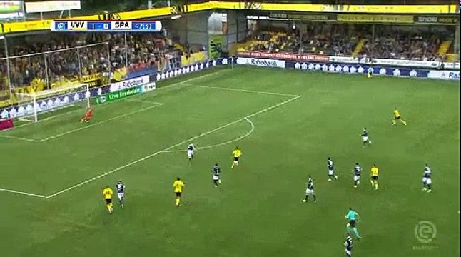 Tissoudali T. Goal HD - Venlo 2-0 Sparta Rotterdam 12.08.2017