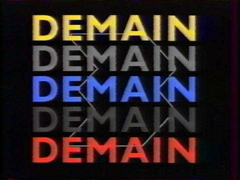 FR3 - 7 Avril 1987 - Bande annonce , fermeture antenne