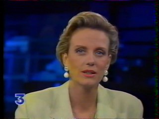 France 3 - 1er Octobre 1995 - "Soir 3" (Catherine Matausch), teaser, générique "Cinéma de Minuit"