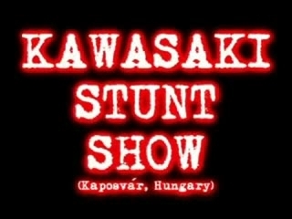 Kawasaki stunt show