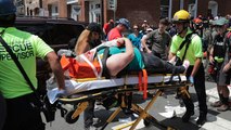 Car plows into crowd at white nationalist gathering