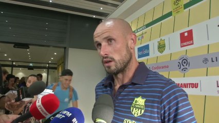 Tải video: Foot - L1 - Nantes : Pallois «On a eu les meilleures occasions»