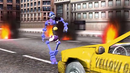 Finger Family Rhymes for Children Incredible Giant robo 3D | Finger Family Rhymes