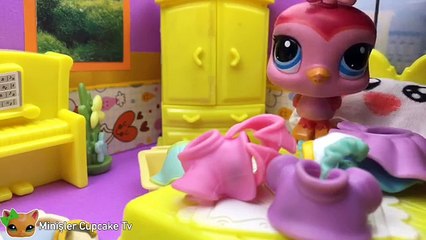 MİNİŞLER: PEMBE ELBİSE - Minişler Cupcake Tv - Littlest Pet Shop - Türkçe Miniş Videoları -LPS Mini