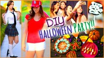 Halloween Party ♡ Costume Ideas, DIY Decor,   DIY Snacks / Treats! By Alisha Marie