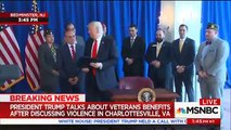 Başkan Trump: Virginia'da yaşanan nefret, şiddet ve bağnaz olayları kınıyorum