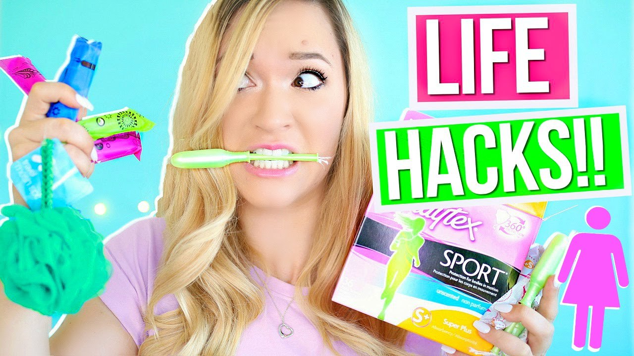 DIY Life Hacks For Girls!! By Alisha Marie