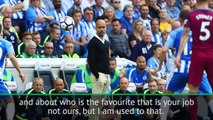 Guardiola can handle pressure of Man City being Premier League favourites