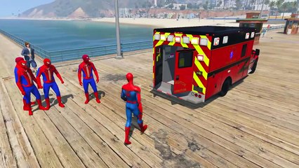 Şimşek McQueen ve Örümcek Adam Süper Ambulans İle (Çizgi Film Tadında Türkçe Dublaj)