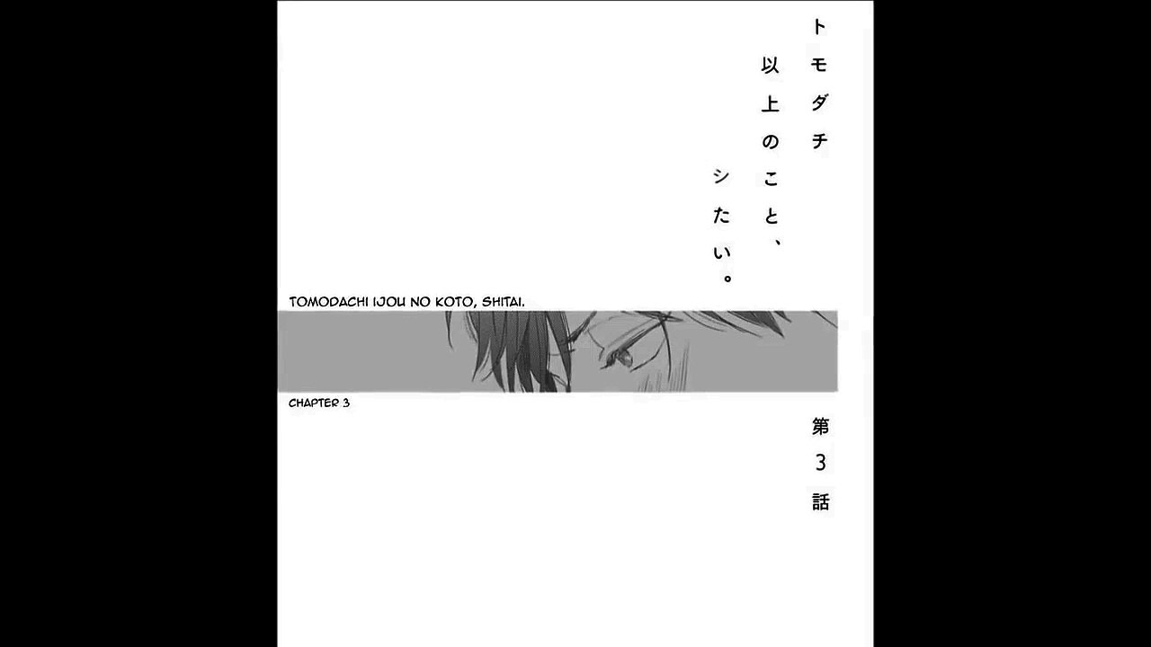 [YAOI MANGA] Tomodachi Ijou no Koto, Shitai. Manga Chapter 3