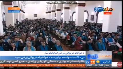 اشتراک شما جوانان سبب شد تا من رئیس جمهور شما باشم 2